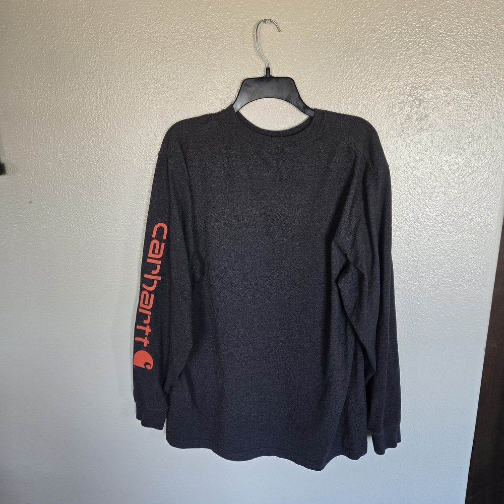 Carhartt Men's Dark Gray Long Sleeve Shirt